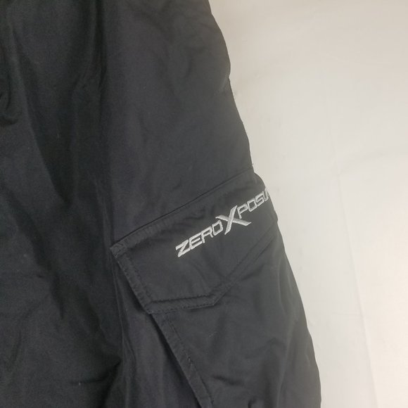 ZeroXposur Big Girls Sz XL 18 / 20 Black Ski Snow Pants Insulated Waterproof - Picture 5 of 9